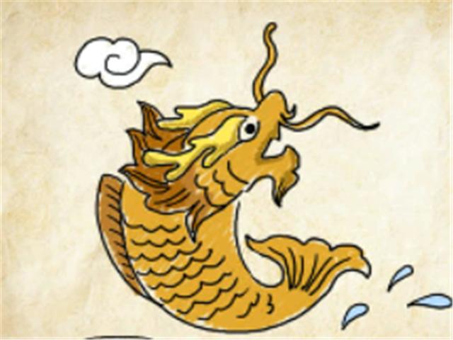 形容魚的成語看圖猜成語上半身是龍下半身是魚形容好人和壞人混在一起