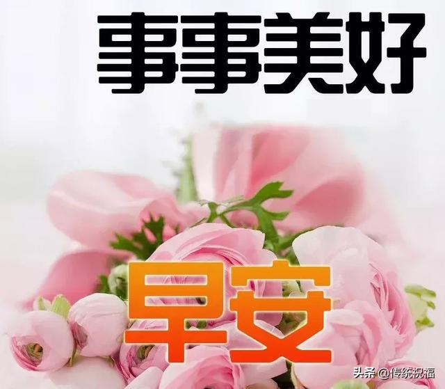 早上好句子早上好問候語帶圖片2019早上好圖片祝福暖心句子